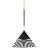 48 in. Hardwood/Steel Handle Leaf Rake with 30 in. W Clog-Free Tines for Leaves, Grass, Twigs, Pine Needles and More by True Temper -GARDEN TOOLS Shop true temper leaf rakes 20212011 64 1000