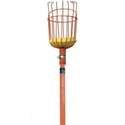 62 in. Aluminum Telescoping Handle 10 ft. Fruit Picker by True Temper