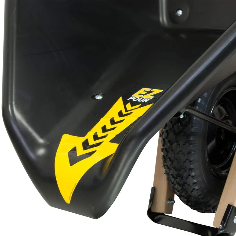 6 cu. ft. EZ Pour Poly Wheelbarrow by True Temper 6 6 cu. ft. EZ Pour Poly Wheelbarrow by True Temper - Image 4