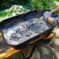 6 cu. ft. Barrow in a Box Steel Wheelbarrow with Never Flat Tire and Steel Handles by True Temper -GARDEN TOOLS Shop true temper wheelbarrows r6stffec c3 1000