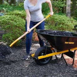 6 cu. ft. Barrow in a Box Steel Wheelbarrow with Steel Handles by True Temper 24 6 cu. ft. Barrow in a Box Steel Wheelbarrow with Steel Handles by True Temper -GARDEN TOOLS Shop true temper wheelbarrows r6stptec 1f 1000