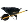 6 cu. ft. Barrow in a Box Steel Wheelbarrow with Steel Handles by True Temper