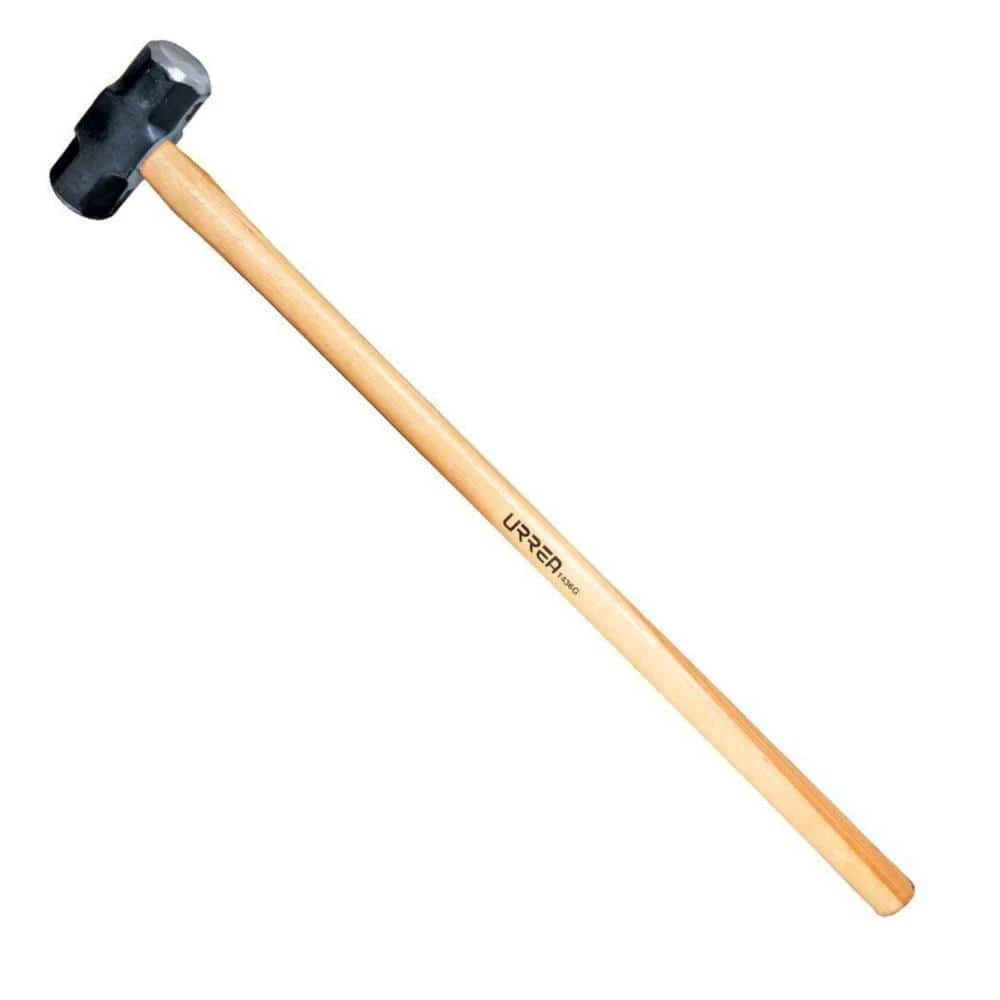 10 lbs. Steel Octagonal Sledge Hammer with Hickory Handle by URREA 3 10 lbs. Steel Octagonal Sledge Hammer with Hickory Handle by URREA