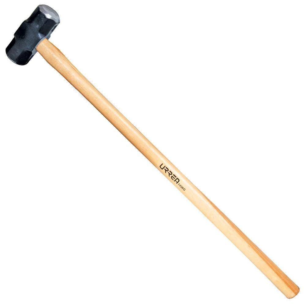 10 lbs. Steel Octagonal Sledge Hammer with Hickory Handle by URREA 4 10 lbs. Steel Octagonal Sledge Hammer with Hickory Handle by URREA - Image 2