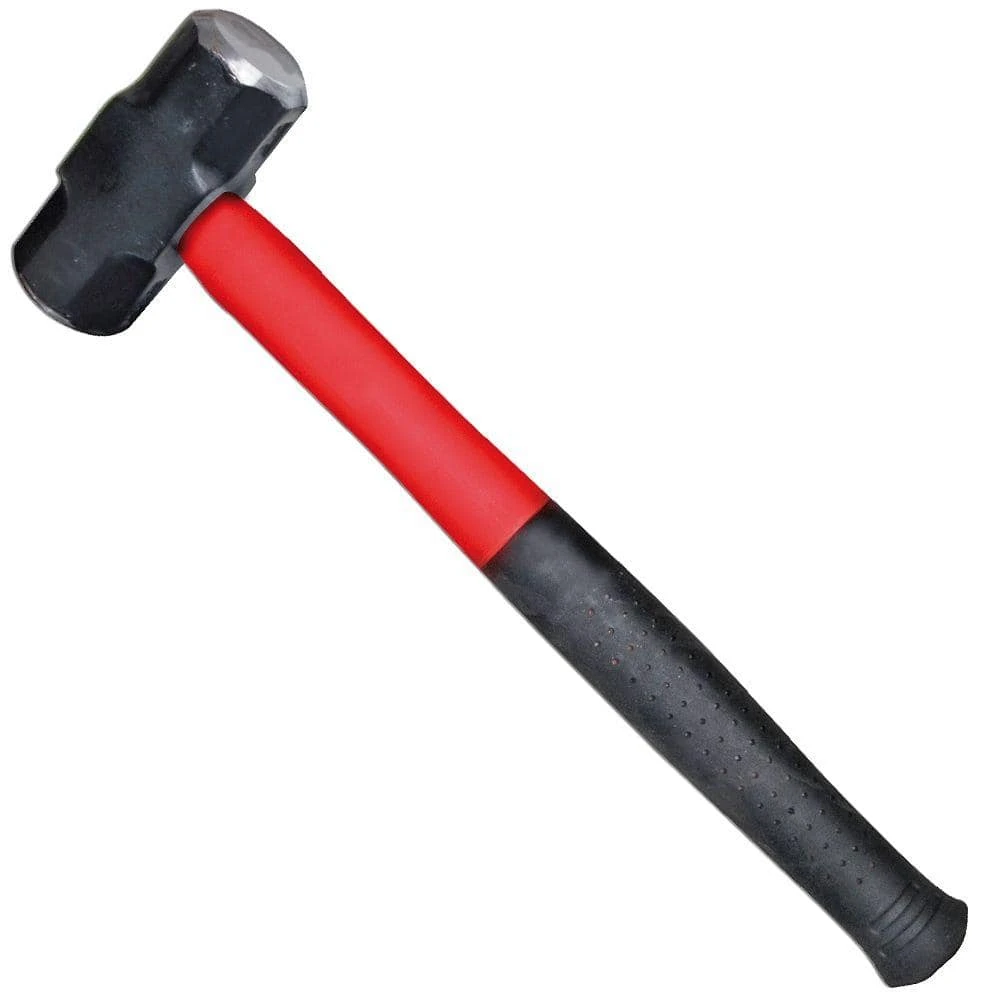 12 lbs. Steel Octagonal Sledge Hammer With Fiber Glass Handle by URREA 4 12 lbs. Steel Octagonal Sledge Hammer With Fiber Glass Handle by URREA - Image 2
