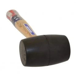 20 oz. Black Rubber Mallet with 13 in. Hardwood Handle by Vaughan 18 20 oz. Black Rubber Mallet with 13 in. Hardwood Handle by Vaughan -GARDEN TOOLS Shop vaughan mallets rm2b 1f 1000