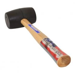 20 oz. Black Rubber Mallet with 13 in. Hardwood Handle by Vaughan 16 20 oz. Black Rubber Mallet with 13 in. Hardwood Handle by Vaughan -GARDEN TOOLS Shop vaughan mallets rm2b c3 1000