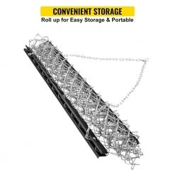 Drag Harrow 4 ft. x 5 ft. ATV Chain Harrow UTV Tractor Durable Harrow with 84 in. Handle Rake Grader Lawn Leveling Rake by VEVOR -GARDEN TOOLS Shop vevor landscaping rakes cdzpq45yc00000001v0 fa 1000