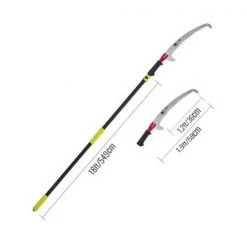 6 ft. to 18 ft. Aluminum Telescopic Pole Saw Blade Length 14.4 in. Landscaping Pruning Saw for trimming Branches by VEVOR 18 6 ft. to 18 ft. Aluminum Telescopic Pole Saw Blade Length 14.4 in. Landscaping Pruning Saw for trimming Branches by VEVOR -GARDEN TOOLS Shop vevor pruning saws xzj5 6m0000000001v0 76 1000