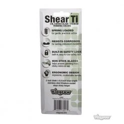 2 in. Micro Tip Curved Blade Non-Slip Comfort Grip Pruning Shears by Viagrow -GARDEN TOOLS Shop viagrow pruning shears v388c 1f 1000