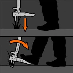 7-1/8 in. Stand-Up Gardening Weeder for Weed, Root and Dandelion Removal by WEN 8 7-1/8 in. Stand-Up Gardening Weeder for Weed, Root and Dandelion Removal by WEN -GARDEN TOOLS Shop wen weeders ga1139 4f 1000