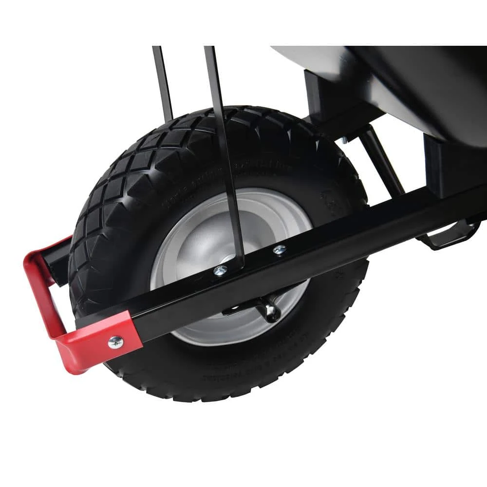 Husky 6 cu. ft. Steel Wheelbarrow with a Flat-Free Tire 13 Husky 6 cu. ft. Steel Wheelbarrow with a Flat-Free Tire - Image 11
