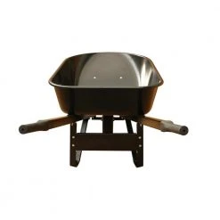 Husky 6 cu. ft. Steel Wheelbarrow with a Flat-Free Tire 19 Husky 6 cu. ft. Steel Wheelbarrow with a Flat-Free Tire -GARDEN TOOLS Shop wheelbarrows 690111 77 1000