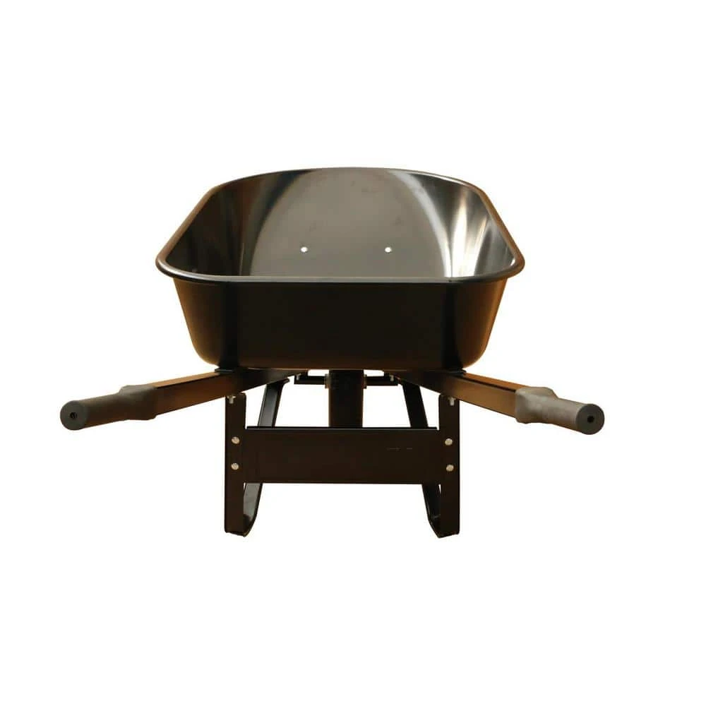 Husky 6 cu. ft. Steel Wheelbarrow with a Flat-Free Tire 9 Husky 6 cu. ft. Steel Wheelbarrow with a Flat-Free Tire - Image 7