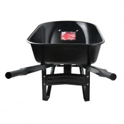 Husky 6 cu. ft. Steel Wheelbarrow with a Flat-Free Tire 20 Husky 6 cu. ft. Steel Wheelbarrow with a Flat-Free Tire -GARDEN TOOLS Shop wheelbarrows 690111 c3 1000