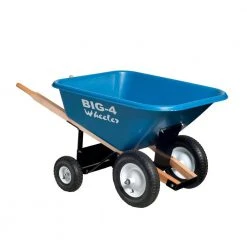 8 cu. ft. Heavy-Duty Wheelbarrow by Unbranded
