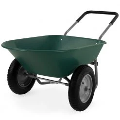 5 cu. ft. Plastic Wheelbarrow by Best Choice Products