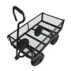 14 cu.ft. Black Steel Wagon Garden Cart by Willit -GARDEN TOOLS Shop willit garden carts yj bfbs400s 64 1000