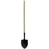 48 in. Round Point Shovel with Wooden Handle Heavy-Duty 16-Gauge Steel Head by Workforce 1 48 in. Round Point Shovel with Wooden Handle Heavy-Duty 16-Gauge Steel Head by Workforce -GARDEN TOOLS Shop workforce shovels 1334 1 64 1000