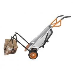 3 cu. ft. AeroCart Wheelbarrow, Dump and Yard Cart in One by Worx -GARDEN TOOLS Shop worx garden carts wg050 1f 1000