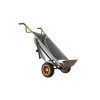 3 cu. ft. AeroCart Wheelbarrow, Dump and Yard Cart in One by Worx 1 3 cu. ft. AeroCart Wheelbarrow, Dump and Yard Cart in One by Worx -GARDEN TOOLS Shop worx garden carts wg050 64 1000